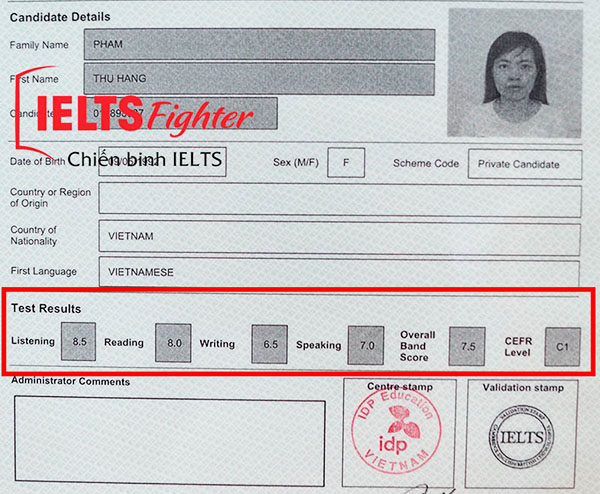 phương pháp đào tạo S-SMART độc quyền IELTS Fighter 5