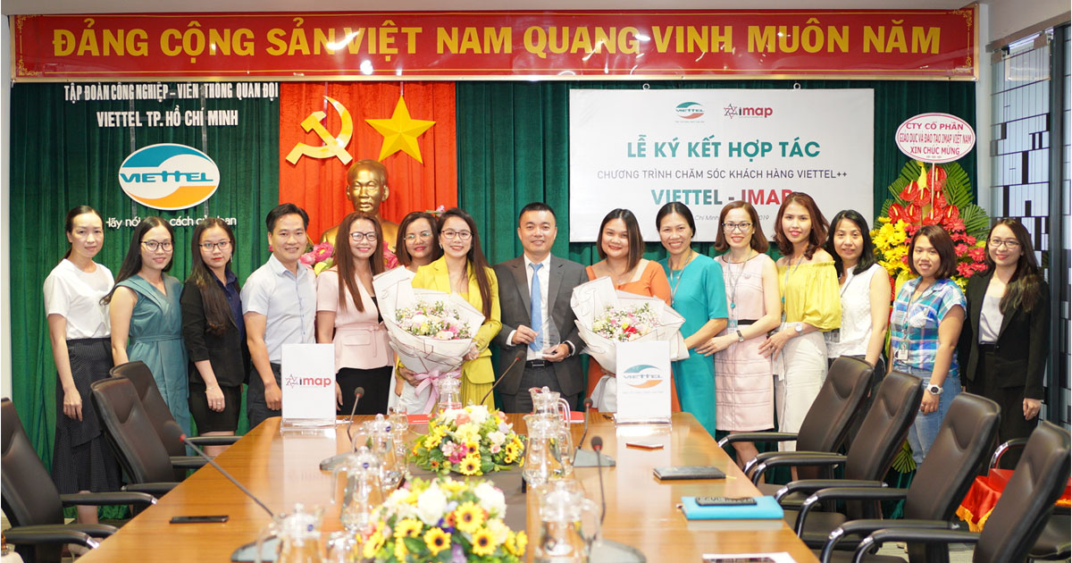 IMAP Việt Nam - IELTS Fighter hợp tác đào tạo cùng Viettel