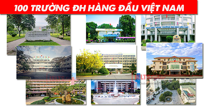 top 100 ngôi trường ĐH số 1 Việt Nam