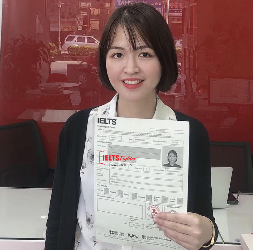 Khánh linh 7.0 IELTS