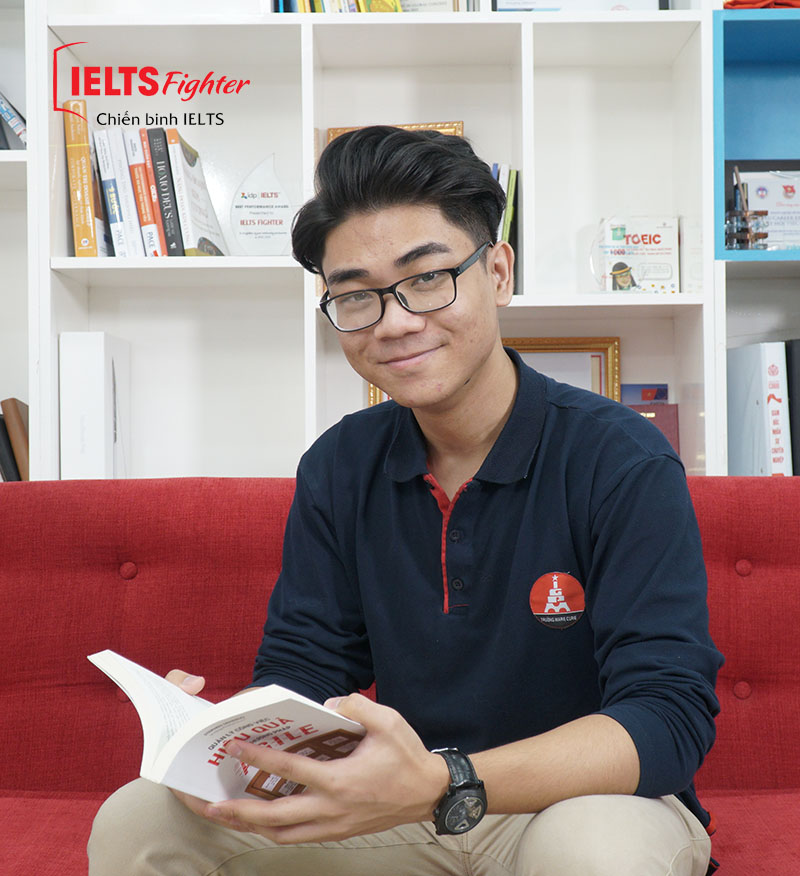 Đức Hoài 8.0 IELTS học IELTS 1 kèm 1 