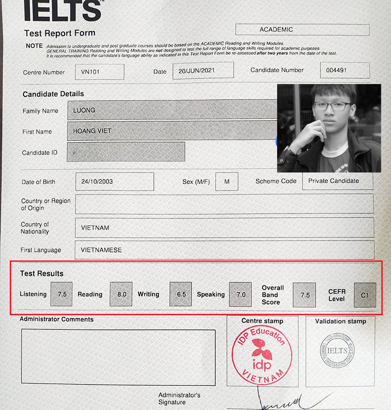 học viên IELTS Fighter Hồ Chí Minh chia sẻ cách học 7.0-7.5 - 2