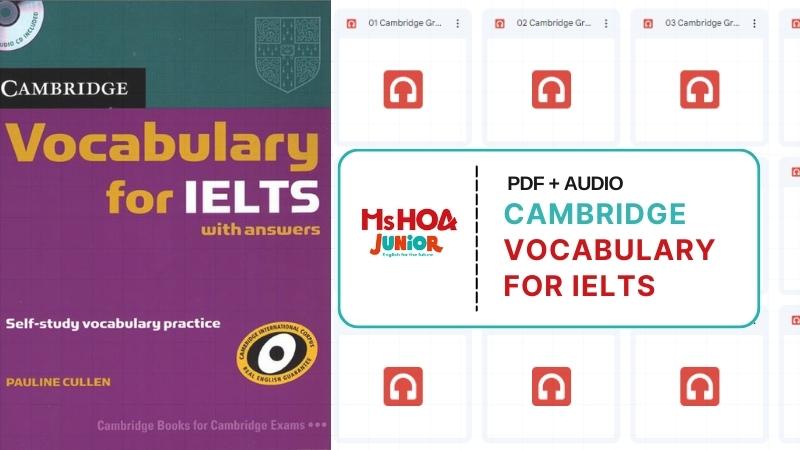 Sách Cambridge Vocabulary for IELTS - Bản PDF kèm Audio