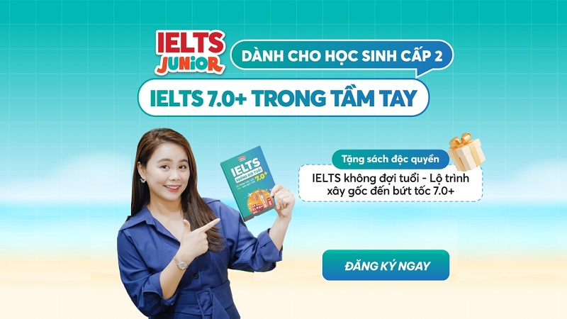 Sách IELTS không đợi tuổi - Lộ trình xây gốc đến bứt tốc 7.0+