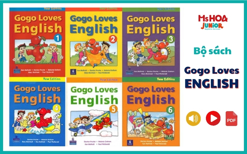 Bộ sách học tiếng Anh Gogo Loves English [PDF + Audio + Video] free
