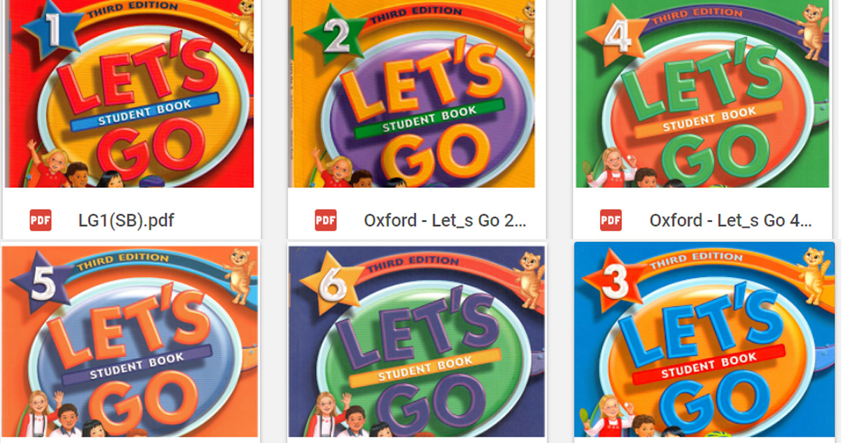 Download bộ sách tiếng anh tiểu học Let’s Go lớp 1, 2, 3, 4, 5, 6 | PDF