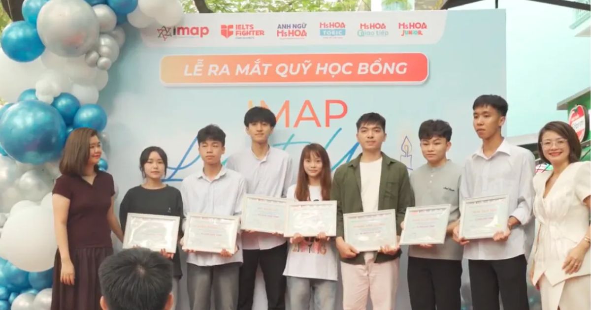 IMAP ra mắt Quỹ học bổng Light Up – “Thắp sáng” ước mơ học tiếng Anh cho hơn 1.000 bạn trẻ Việt Nam