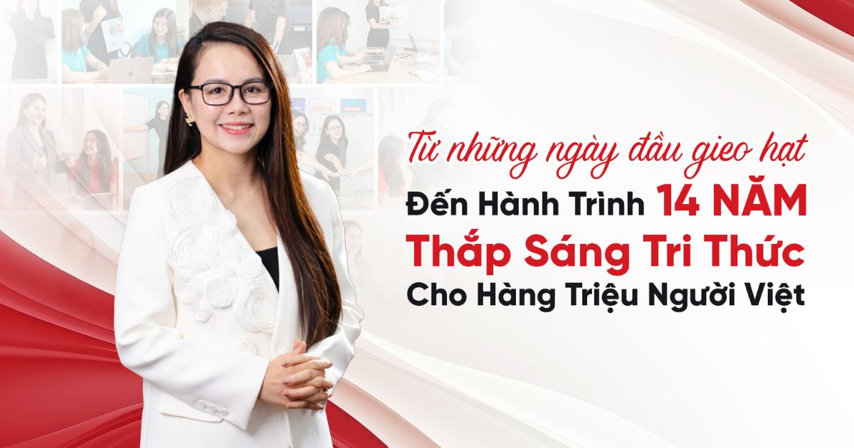 Ms Hoa: Hành trình từ lớp học nhỏ 25m2 đến chuỗi hệ thống hơn 100 cơ sở từ Bắc vào Nam