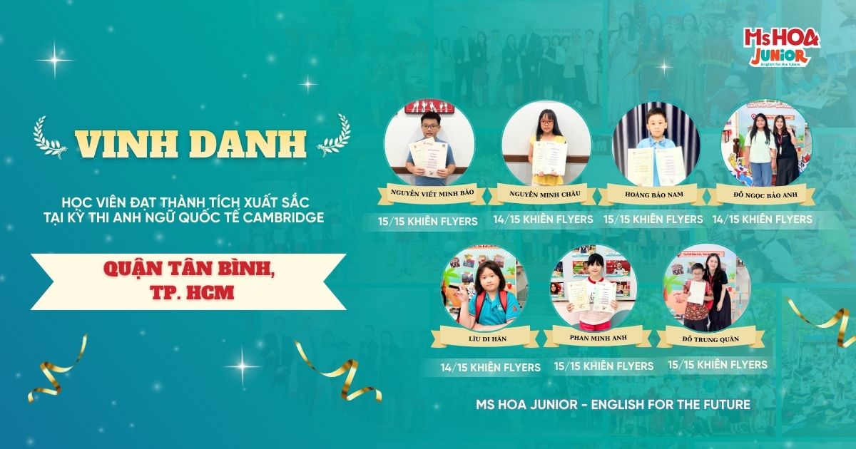 Bảng Vàng JU AWARDS 2025: Vinh Danh Dàn “Cao Thủ” Cambridge Nhà Ju Tân Bình – TP. Hồ Chí Minh