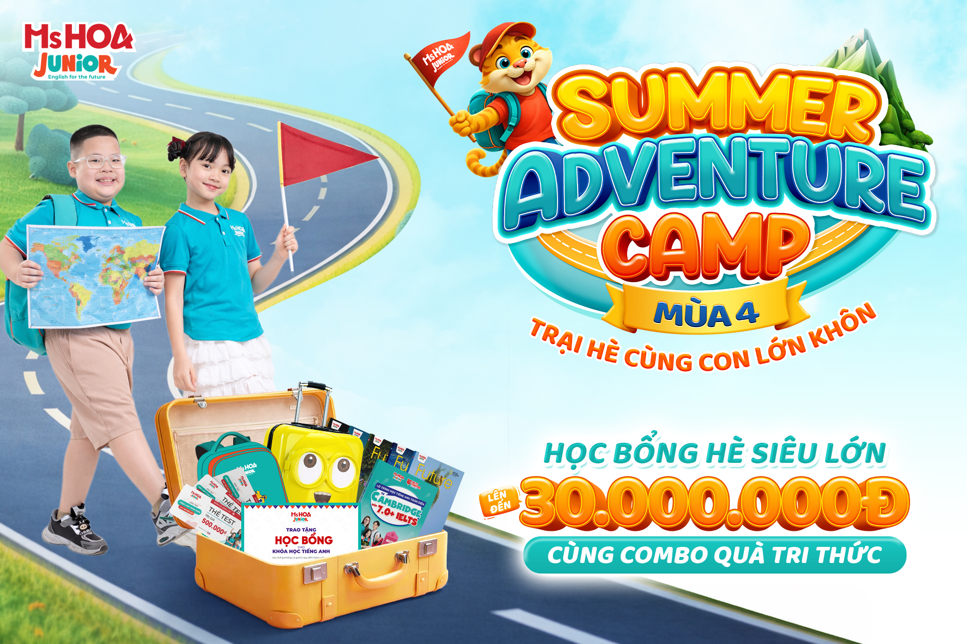 Summer Adventure Camp mùa 4 chính thức trở lại với chuỗi trải nghiệm hè dành cho học viên