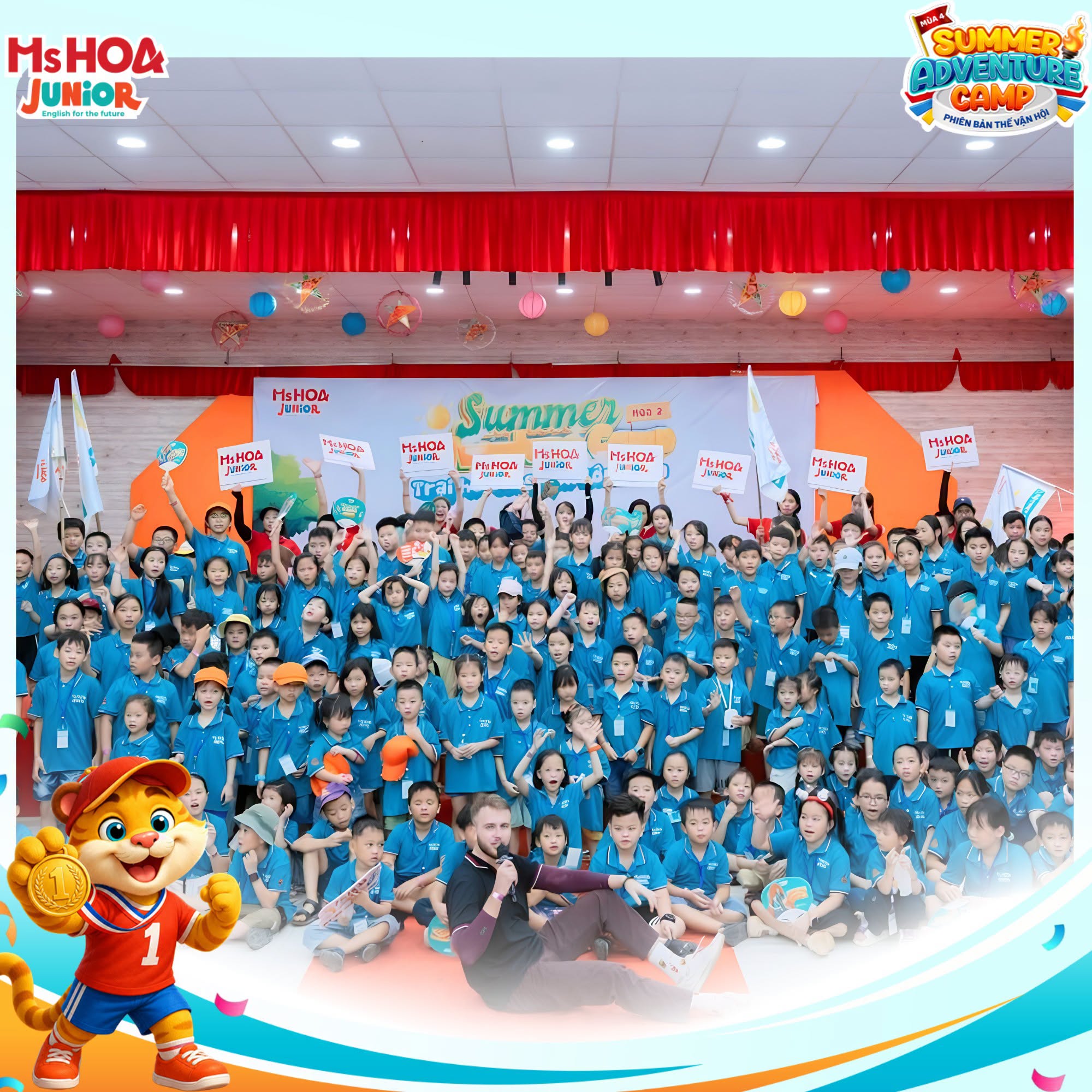 Summer Adventure Camp mùa 4: Thế vận hội mùa hè 2026 – Trại hè tiếng Anh được mong chờ nhất tại Ms Hoa Junior