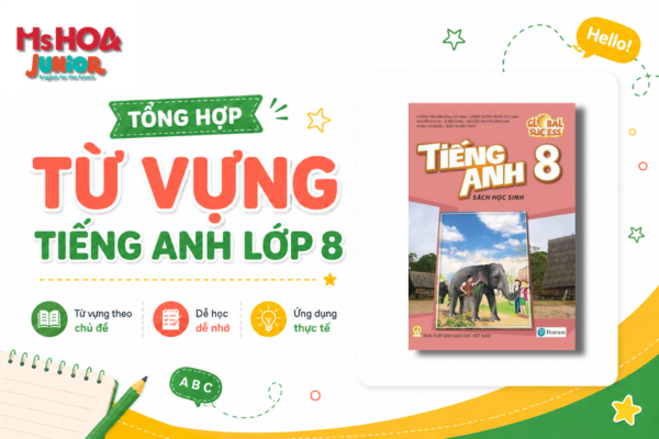 Tổng hợp từ vựng Tiếng Anh 8 Global Success theo từng Unit đầy đủ