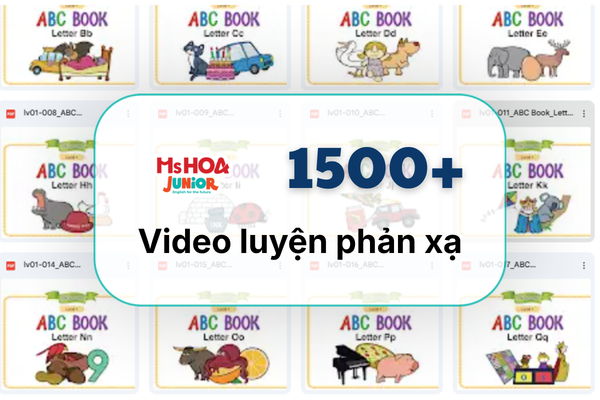 1500+ video luyện phản xạ chia theo 5 cấp độ